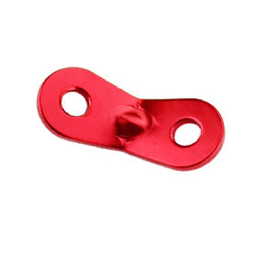 Cheap Goat Tents 6pcs Outdoor Tent Wind Rope Buckle Aluminum Alloy 2 Hole Guyline Adjuster Cord Hook Rope Buckle Camping Equipment   